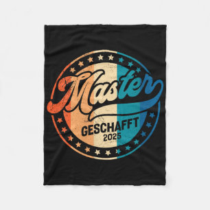Meisterin der Frauen hat Funny Masters Grad 2025 V Fleecedecke