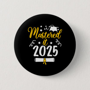 meisterte es Cl von 2025 Master-Grad phd Geschenke Button