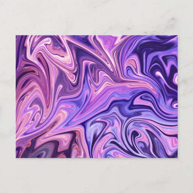 Meisterwerk der abstrakten Kunst Postkarte (Vorderseite)