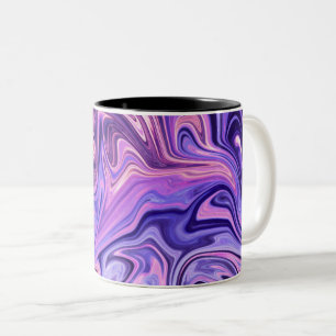 Meisterwerk der abstrakten Kunst Zweifarbige Tasse