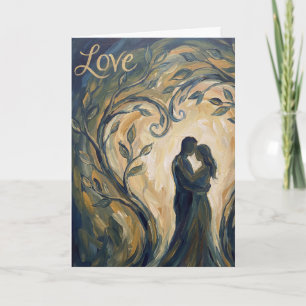 Meisterwerk der Liebe Valentinskarte Karte