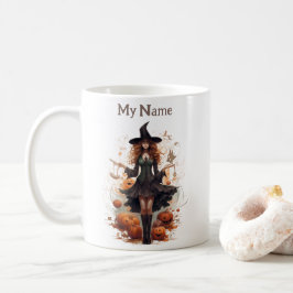Meisterwerk der Roten Magie: Hexenmeisterschaft Kaffeetasse