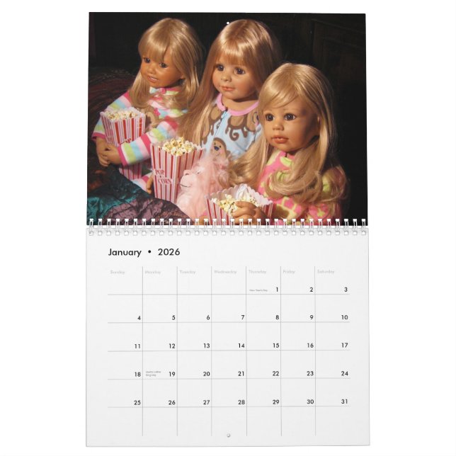 Meisterwerk-Puppen-Foto-Kalender 2015 Kalender (Jan 2026)