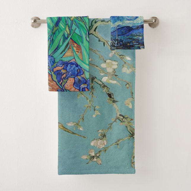 Meisterwerke von Vincent Van Gogh Badhandtuch Set (Insitu)