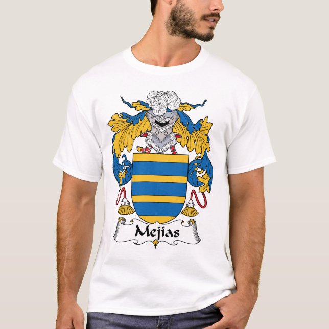 Mejias Familienwappen T-Shirt (Vorderseite)