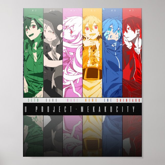 Mekakucity Actors Poster (Vorne)