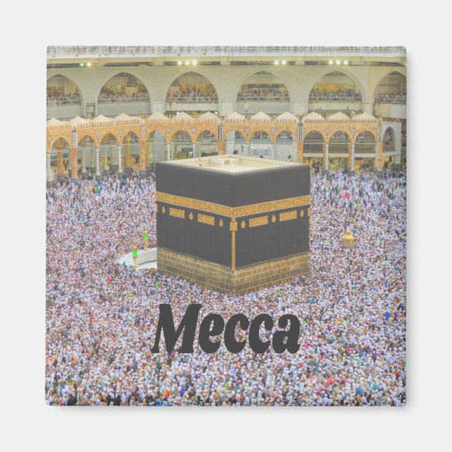 Mekka Saudi-Arabiens Islams heiligste Stadt, Kaaba Magnet (Vorne)