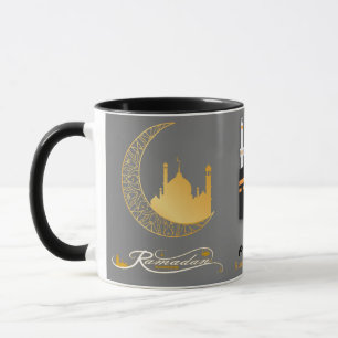 Mekka und Ramadan Mubarak 2019 Tasse