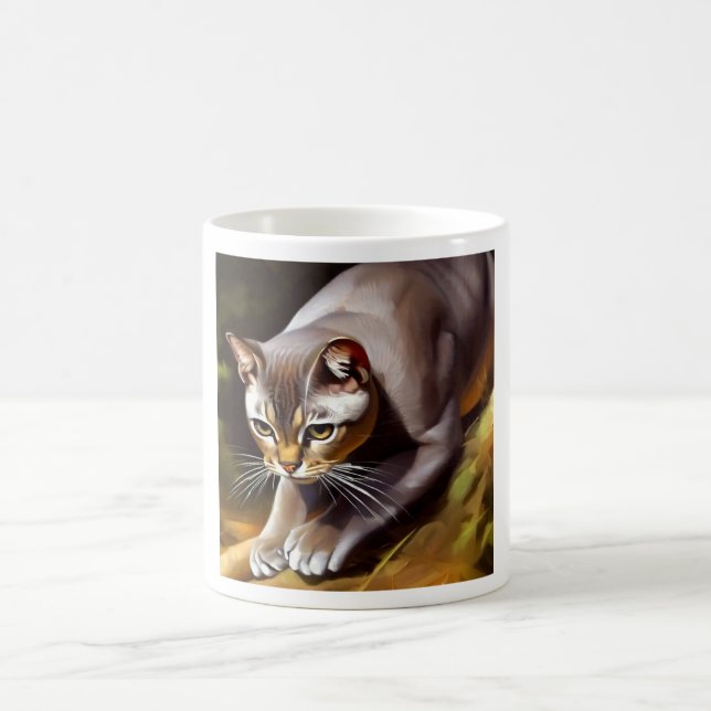 Mekong Bobtail Cat Kaffeetasse (Mittel)