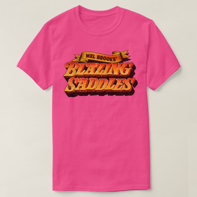 Mel Brooks Blazing Saddles T-Shirt (Design vorne)