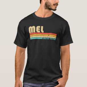 MEL Name Personalisiert Funny Retro Vintag Geburts T-Shirt