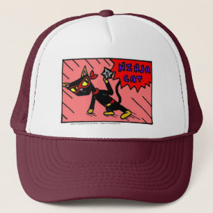 Mel NINJA CAT Hat Truckerkappe