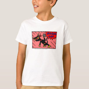 Mel NINJA CAT scherzt Wecker-T - Shirt