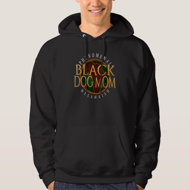 Melanated And HBCU Educated Melanin African Pride  Hoodie (Vorderseite)
