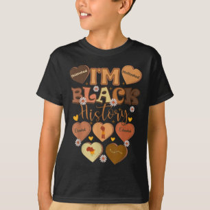 Melanated Motivierte Educated Black History Month T-Shirt