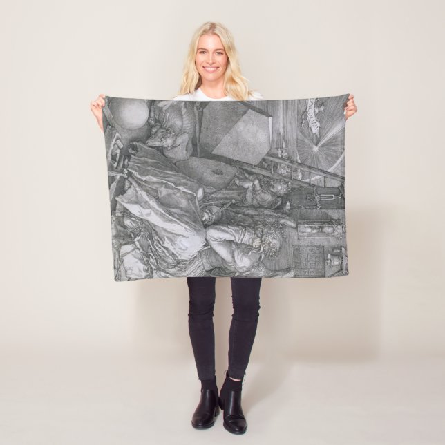 Melancholia, Albrecht Durer Fleecedecke (Beispiel)