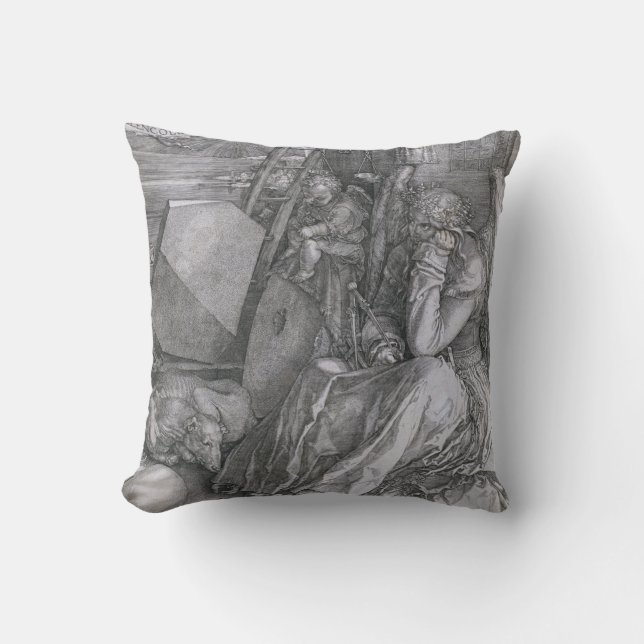 Melancholia, Albrecht Durer Kissen (Vorderseite)