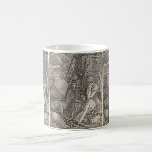 Melancholia I, gravierend durch Albrecht Durer Kaffeetasse (Mittel)