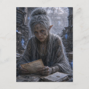 Melancholie / Briefbewahrer / Verlorenes Postamt Postkarte