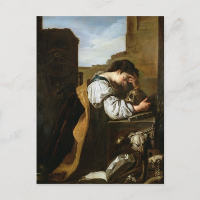 Melancholie Postkarte (Vorderseite)