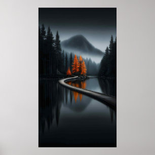 Melancholische Einsamkeit: Weg zum leuchtenden Hai Poster