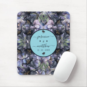 Melancholische schwarze Blumen Hochzeit Namen Klas Mousepad