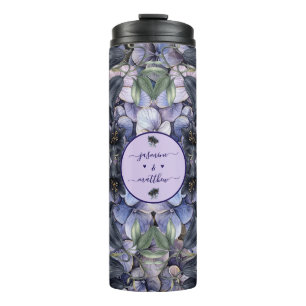 Melancholische schwarze Blumen Hochzeit Namen Klas Thermosbecher