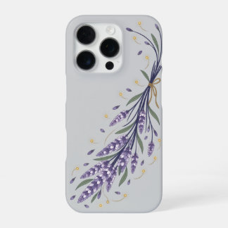 Melancholischer Lavendel-Glühwürmchen iPhone 16 Pro Hülle