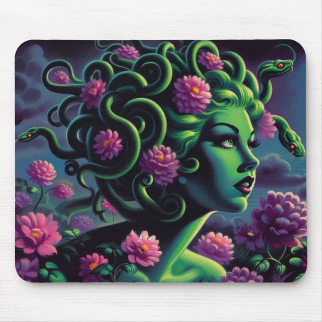 Melancholy Medusa Mousepad (Vorne)