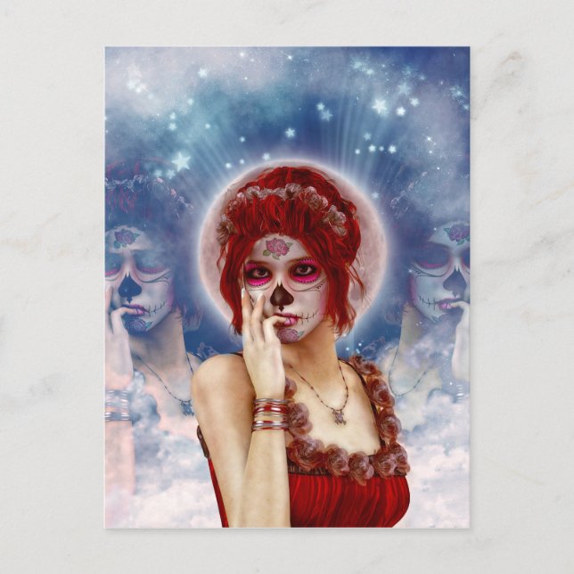 Melancholy Sugar Doll Postkarte (Vorderseite)