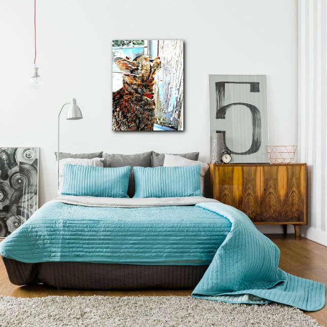 Mélange d'oeuvres murales en toile de média (Créateur téléchargé)