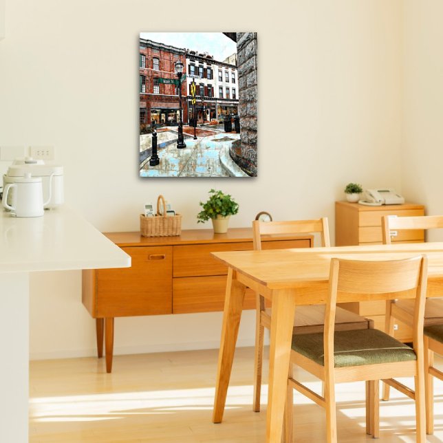 Mélange d'oeuvres murales en toile de média (Créateur téléchargé)