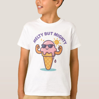 Mélange Mais Puissant - Drôle Crème Glace T-shirt
