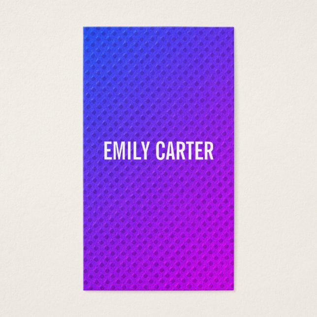 Mélange minimaliste violet (Devant)