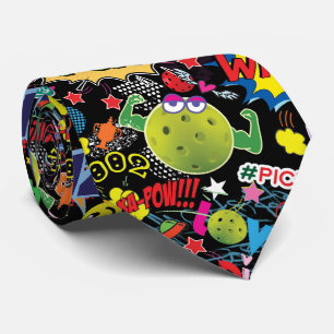 😍 mélangé pickleball noir cravate
