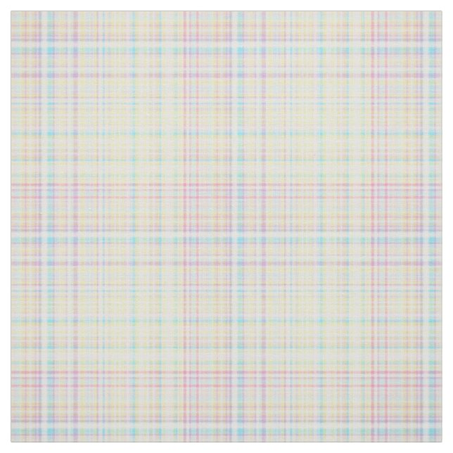 Mélanges pour bébé en tissu plaid-Pastel 11 (Échantillon)