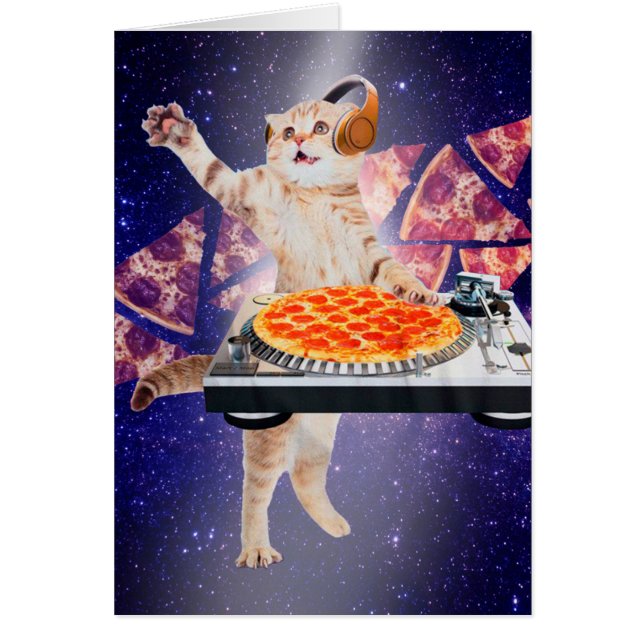 Mélangeur de Tourne-disque de chat DJ (Devant)