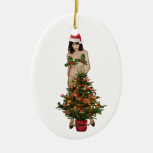 MELANIA, der Weihnachten-VAGABUND Keramikornament