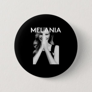 Melania Krypto-Meme-Münze Button