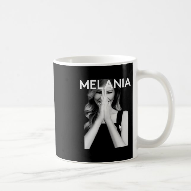 Melania Krypto-Meme-Münze  Kaffeetasse (Rechts)