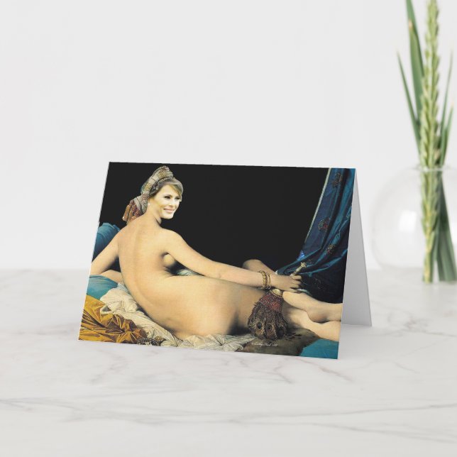 Melania Role Model Customizable Birthday Card Karte (Vorderseite)