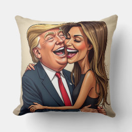 Melania Trump Donald Trump Kissen