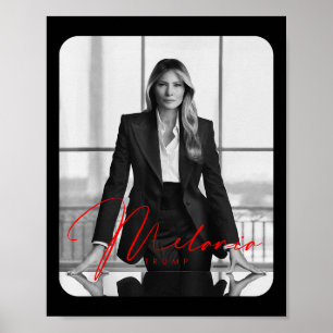 Melania Trump - Foto der First Lady Inauguration 2 Poster