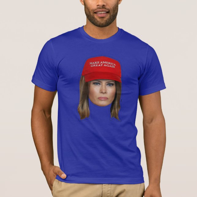 Melania Trump MAGA Weihnachten T-Shirt (Vorderseite)