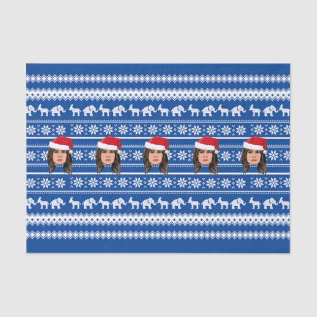 MELANIA TRUMP Weihnachten Seidenpapier (Vorderseite)
