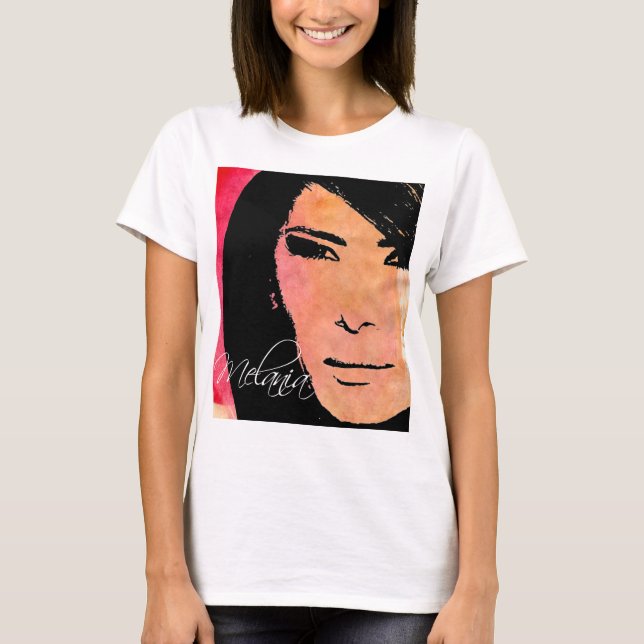 + "Melania Trump" Women's Sweatshirt T-Shirt (Vorderseite)