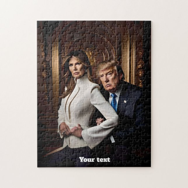 Melania und Donald Trump (Vertikal)