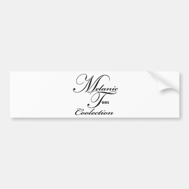 Melanic T-Shirt-Summen Autoaufkleber (Vorne)