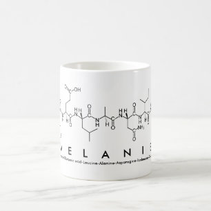 Mélanie nom peptide mug