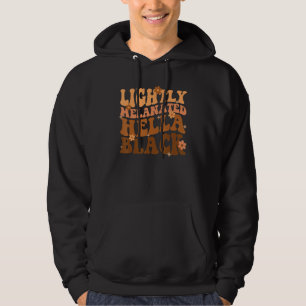 Melaniert Leicht Hella Black History Month Groovy Hoodie